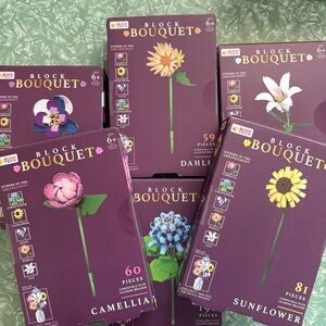 Block Bouquet Building 6 Box Collection